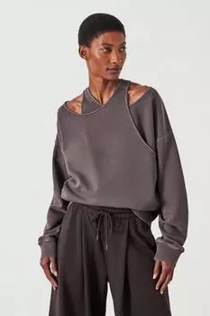 Толстовка Beck из толстой ткани с несколькими слоями Hush, коричневый