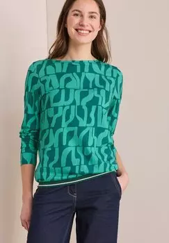 Толстовка BEDRUCKTES Cecil, зеленый