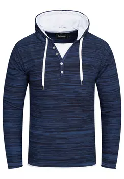 Толстовка behype Kapuzen JOSHA, индиго