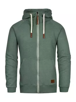 Толстовка behype Sweatjacke SWANTON, зеленый