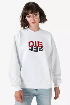 Толстовка - Белый - Классический крой Diesel, белый