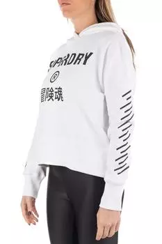 Толстовка - Белый - Классический крой SUPERDRY, белый