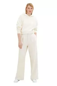 Толстовка - Белый - Классический крой Tom Tailor Denim, белый