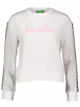 Толстовка Benetton, белый