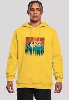 Толстовка BERG SONNENUNTERGANG RETRO F4NT4STIC, желтый