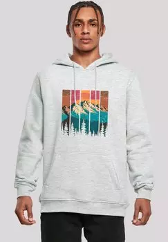 Толстовка BERG SONNENUNTERGANG RETRO - Hoodie F4NT4STIC, серый