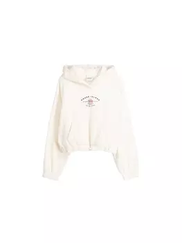 Толстовка Bershka, экрю