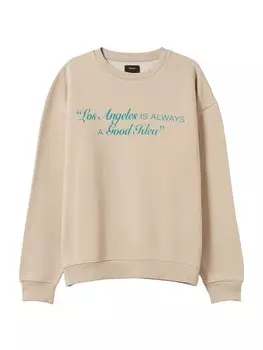 Толстовка Bershka, бежевый