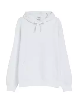 Толстовка Bershka, натуральный белый