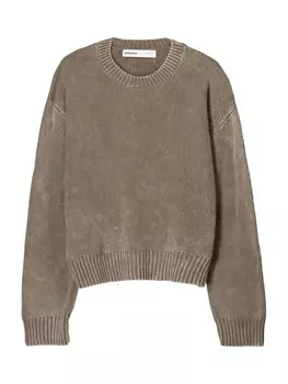 Толстовка Bershka, темно-коричневый