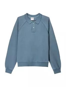 Толстовка Bershka, темно-синий