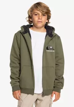 Толстовка BEST WAVE YOUTH Quiksilver, зеленый