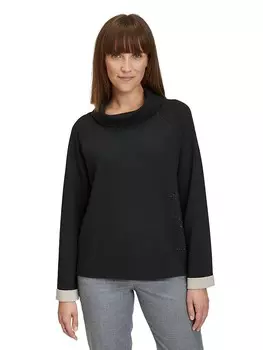 Толстовка Betty Barclay Sweatshirt, цвет Schwarz/Grau