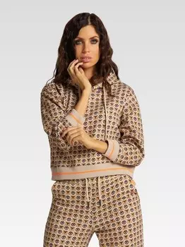 Толстовка без молнии dalleaste Carlo Colucci, бежевый