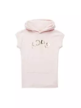 Толстовка без рукавов для маленьких девочек и девочек Michael Kors, цвет Pink Pale