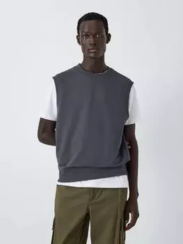 Толстовка без рукавов John Lewis , цвет India Ink