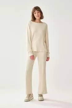 Толстовка - Бежевый - Свободный крой Dagi