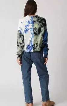 Толстовка Bhodi-Epic в цветах шартрез/сапфир/шалфей Electric & Rose, цвет chartreuse/sapphire/sage