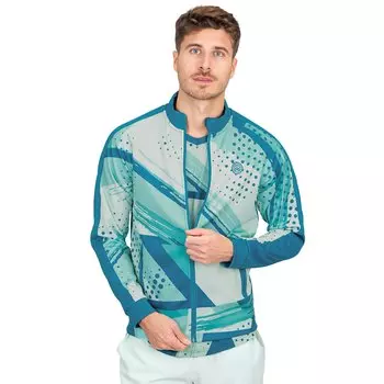 Толстовка Bidi Badu Good Vibes Printed Half Zip, синий