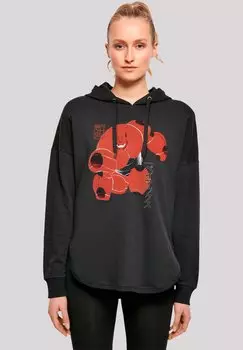 Толстовка BIG HERO 6 BAYMAX SUITE POSE - Hoodie F4NT4STIC, черный