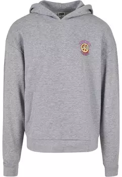 Толстовка BIG PEACE HOODY Urban Classics, серый