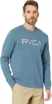 Толстовка Big RVCA Crew, цвет Industrial Blue