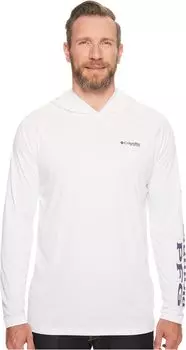 Толстовка Big & Tall Terminal Tackle Columbia, цвет White/Nightshade Logo