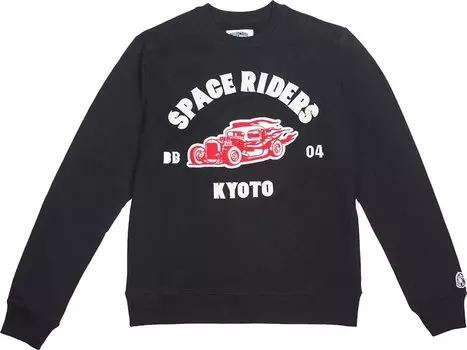Толстовка Billionaire Boys Club Ride Or Fly Crewneck 'Black', черный
