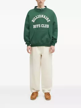 Толстовка Billionaire Boys Club с арочным логотипом и карманом-кенгуру, зеленый