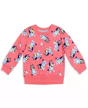 Толстовка «Бинго» для малышей, Дети Девочки Bluey, розовый