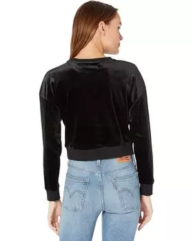 Толстовка Bishop + Young Velvet Knot Front Sweatshirt, цвет Caviar