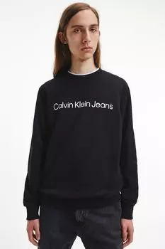 Толстовка Black Core с логотипом Calvin Klein, черный