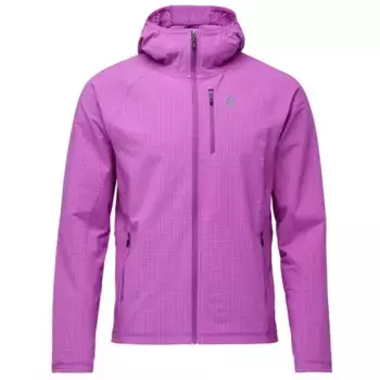 Толстовка Black Diamond Coefficient Storm full zip, фиолетовый