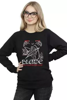 Толстовка Blade The Vampire Hunter Marvel, черный