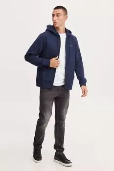 Толстовка BLEND Kapuzensweatjacke BHDownton Zipthrough 20714494, синий