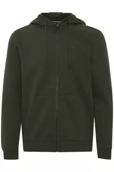Толстовка BLEND Kapuzensweatjacke BHDownton Zipthrough 20714494, зеленый