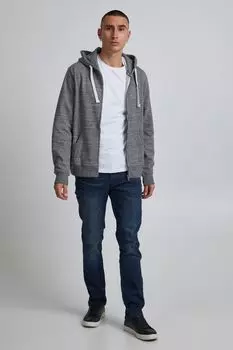 Толстовка BLEND Kapuzensweatjacke, серый