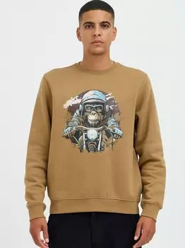 Толстовка Blend, коричневый