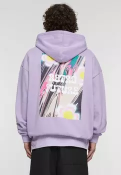 Толстовка Blurry Blossom Lost Youth, сиреневый