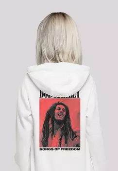 Толстовка BOB MARLEY SONGS OF FREEDOM - Hoodie F4NT4STIC, белый