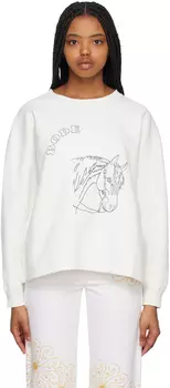 Толстовка Bode Off-White Pony