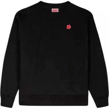 Толстовка Boke Flower Crewneck Classic KENZO, черный