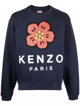 Толстовка Boke Flower Kenzo, синий