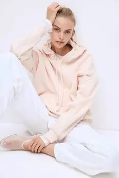 Толстовка большого размера H&M, розовый