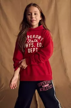 Толстовка большого размера Superdry, красный