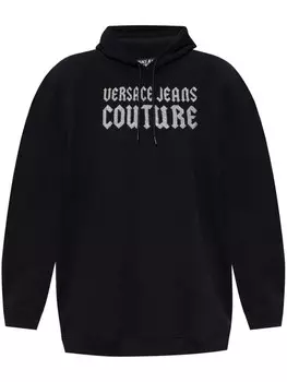 Толстовка большого размера Versace Jeans Couture, черный