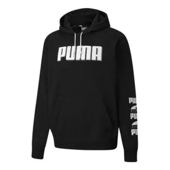 Толстовка bold tr hoodie 'black' Puma, черный
