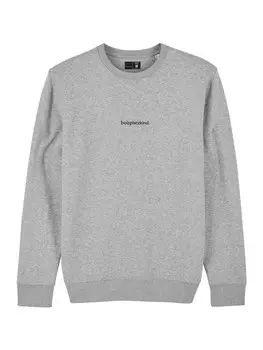 Толстовка Bolzplatzkind, пестрый серый