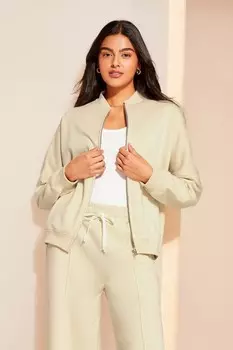 Толстовка-Бомбер из джерси на молнии спереди Friends Like These, коричневый