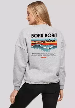 Толстовка BORA LEEWARDS ISLAND F4NT4STIC, серый
